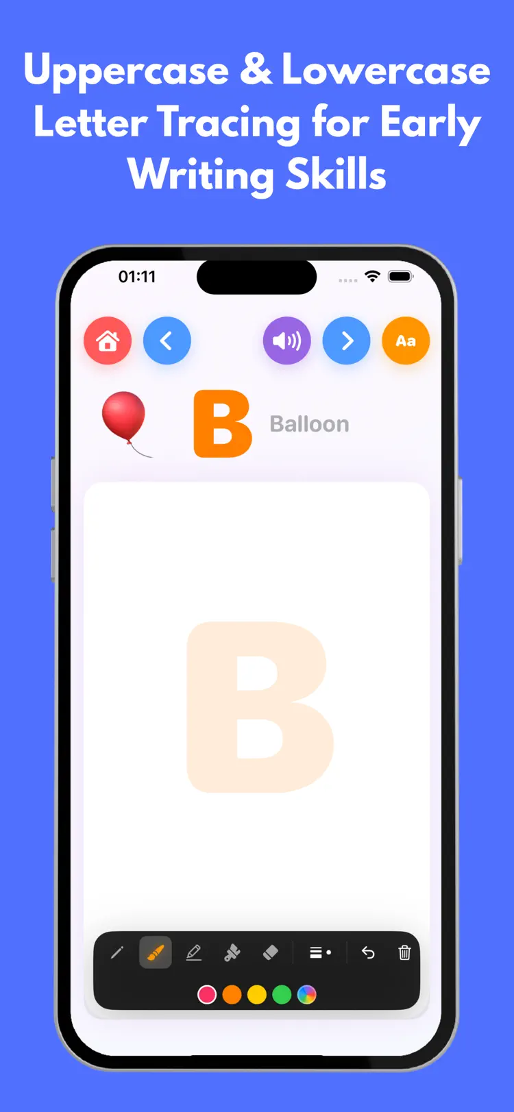 ABC Tracing – safe, ad-free learning for preschoolers