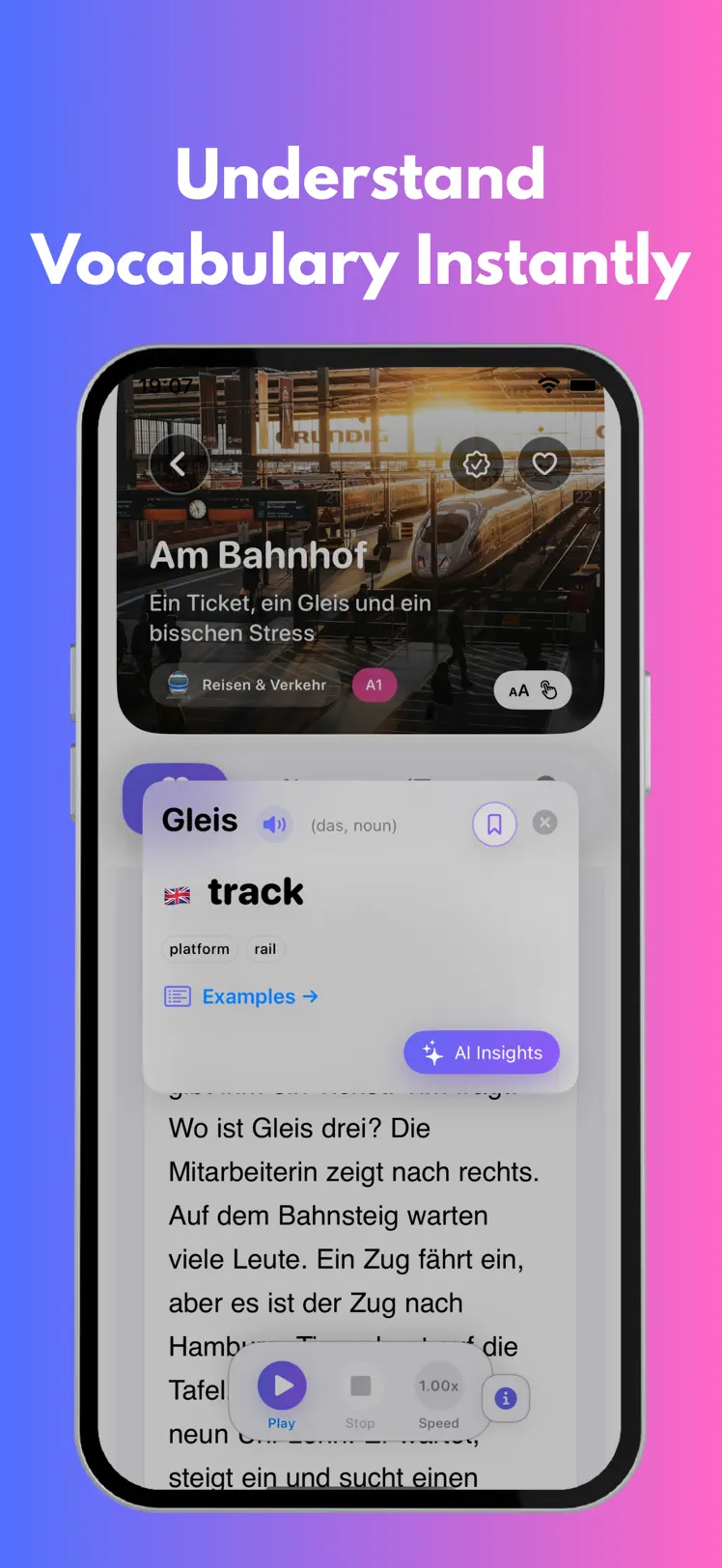 Lesen Lab – reading a German short story with native audio