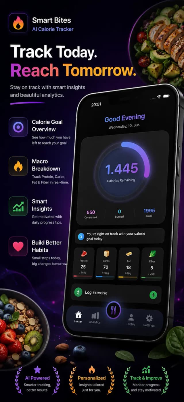 MacroMora – AI recognizes the meal and calculates calories and macros